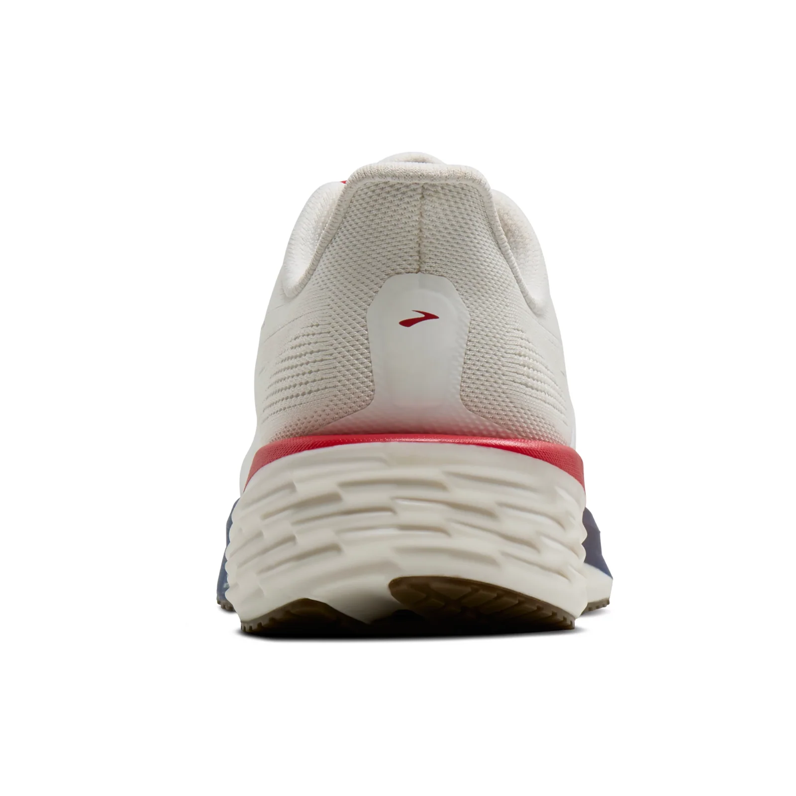 Brooks Launch 12 Running Shoe (Women) - Coconut/Red/Blue - Image 4