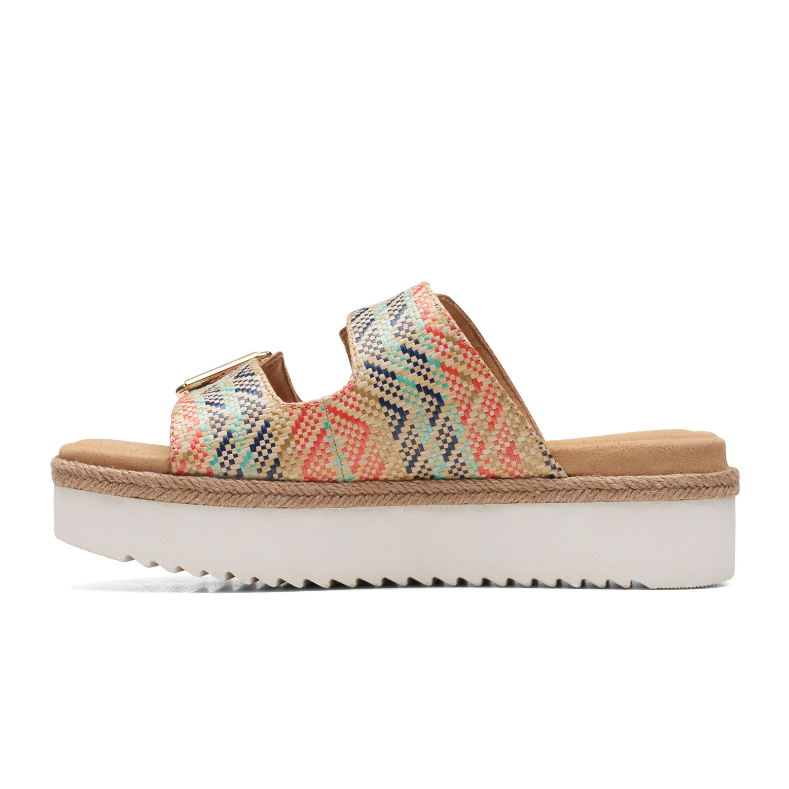 Clarks Lana Beach Slide Sandal (Women) - Natural/Tan - Image 2