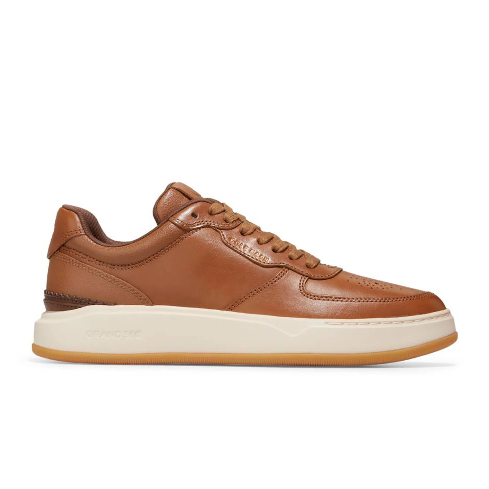 Cole Haan GrandPro Crossover Golf Shoe (Men) - British Tan/Ivory
