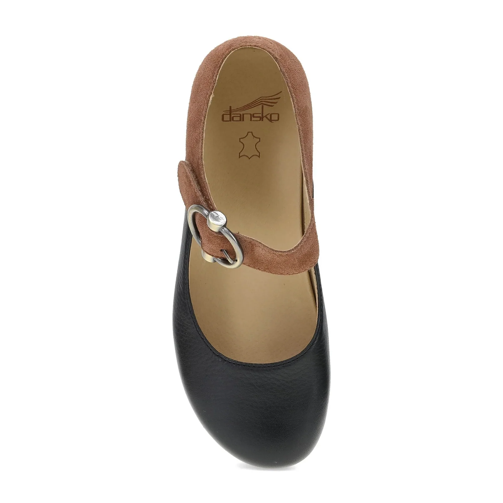 Dansko Bonny Mary Jane (Women) - Black/Luggage - Image 5