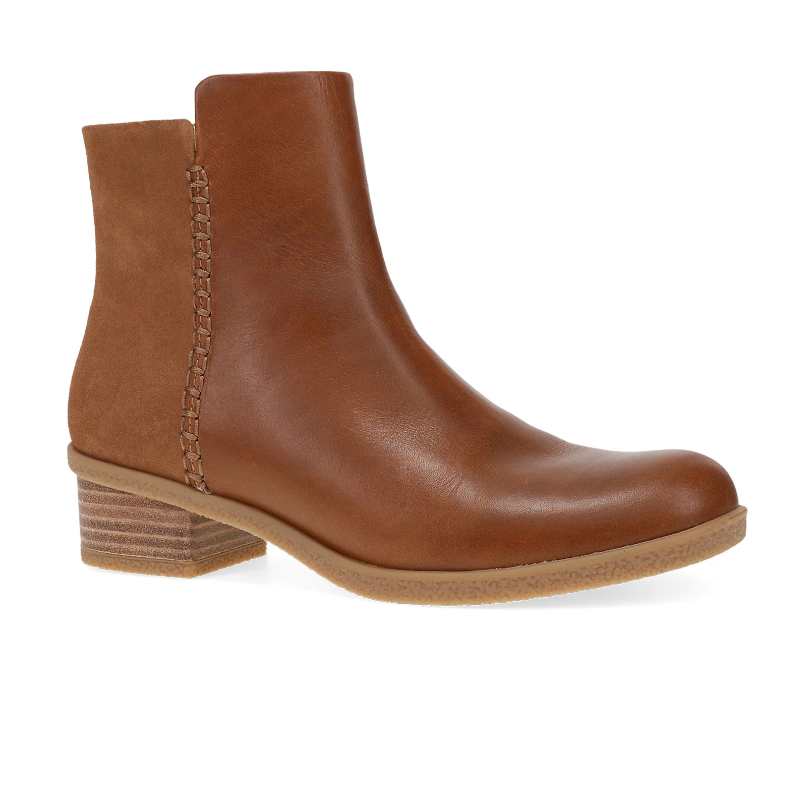 Dansko Denay Ankle Boot (Women) - Saddle Waterproof Milled - Image 2