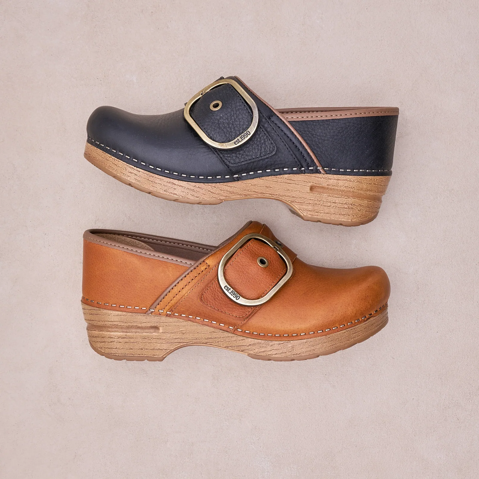 Dansko Pearson Clog (Women) - Tan Tumbled - Image 9