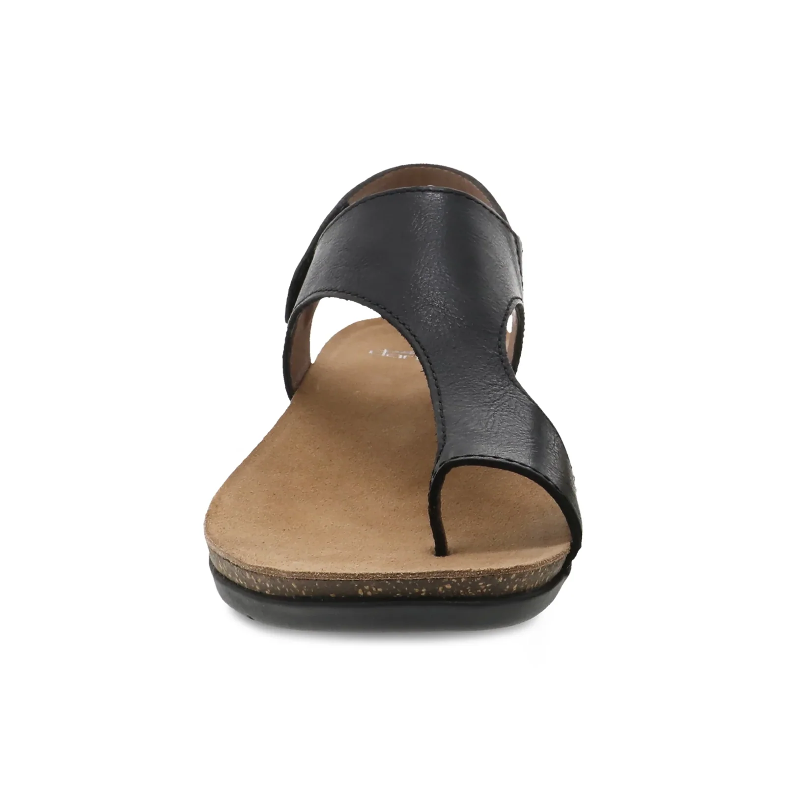 Dansko Reece Backstrap Sandal (Women) - Black Waxy Burnished - Image 3