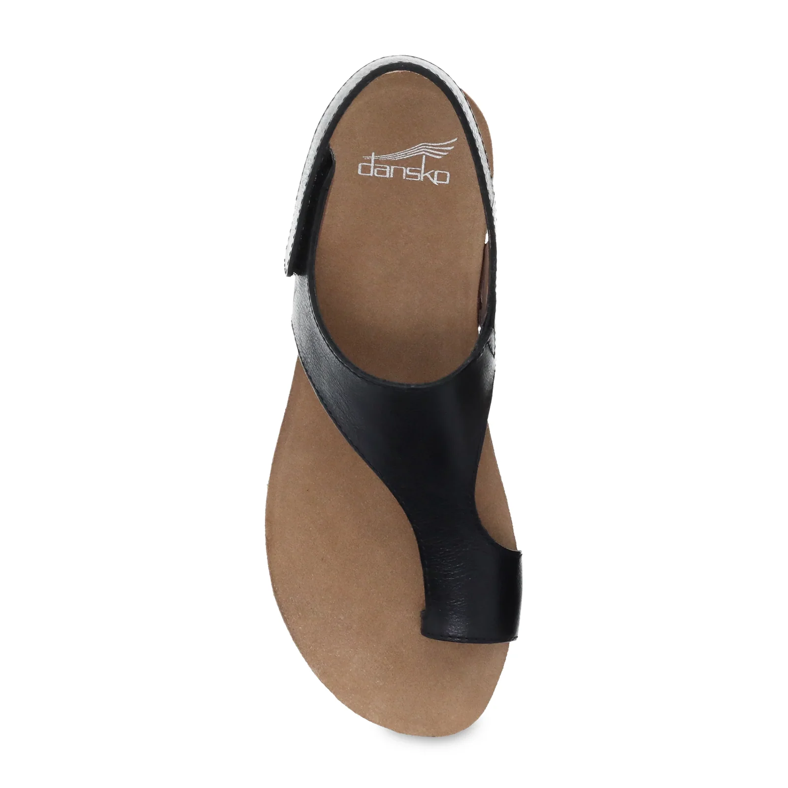 Dansko Reece Backstrap Sandal (Women) - Black Waxy Burnished - Image 5
