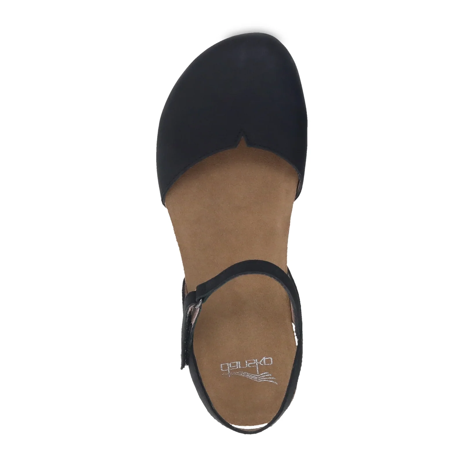 Dansko Rowan Backstrap Sandal (Women) - Black Nubuck - Image 5