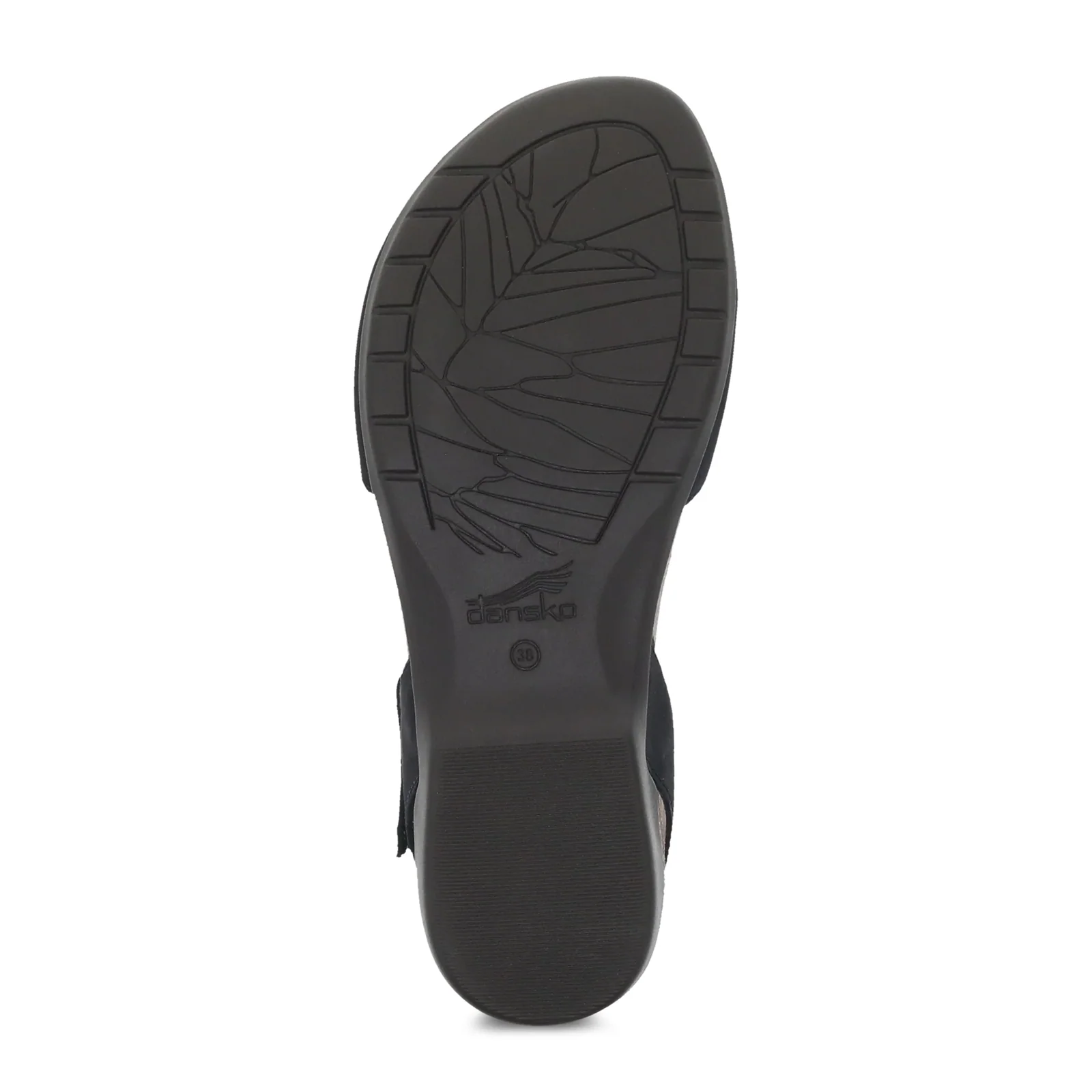 Dansko Rowan Backstrap Sandal (Women) - Black Nubuck - Image 6