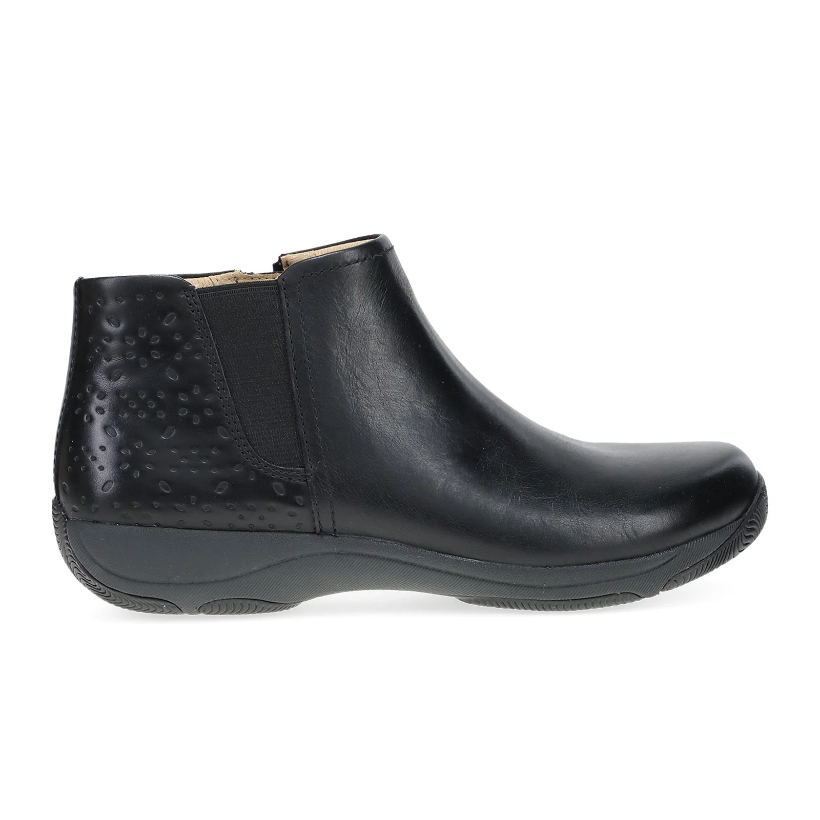 Dansko Sherry Ankle Boot (Women) - Black Waxy Burnished