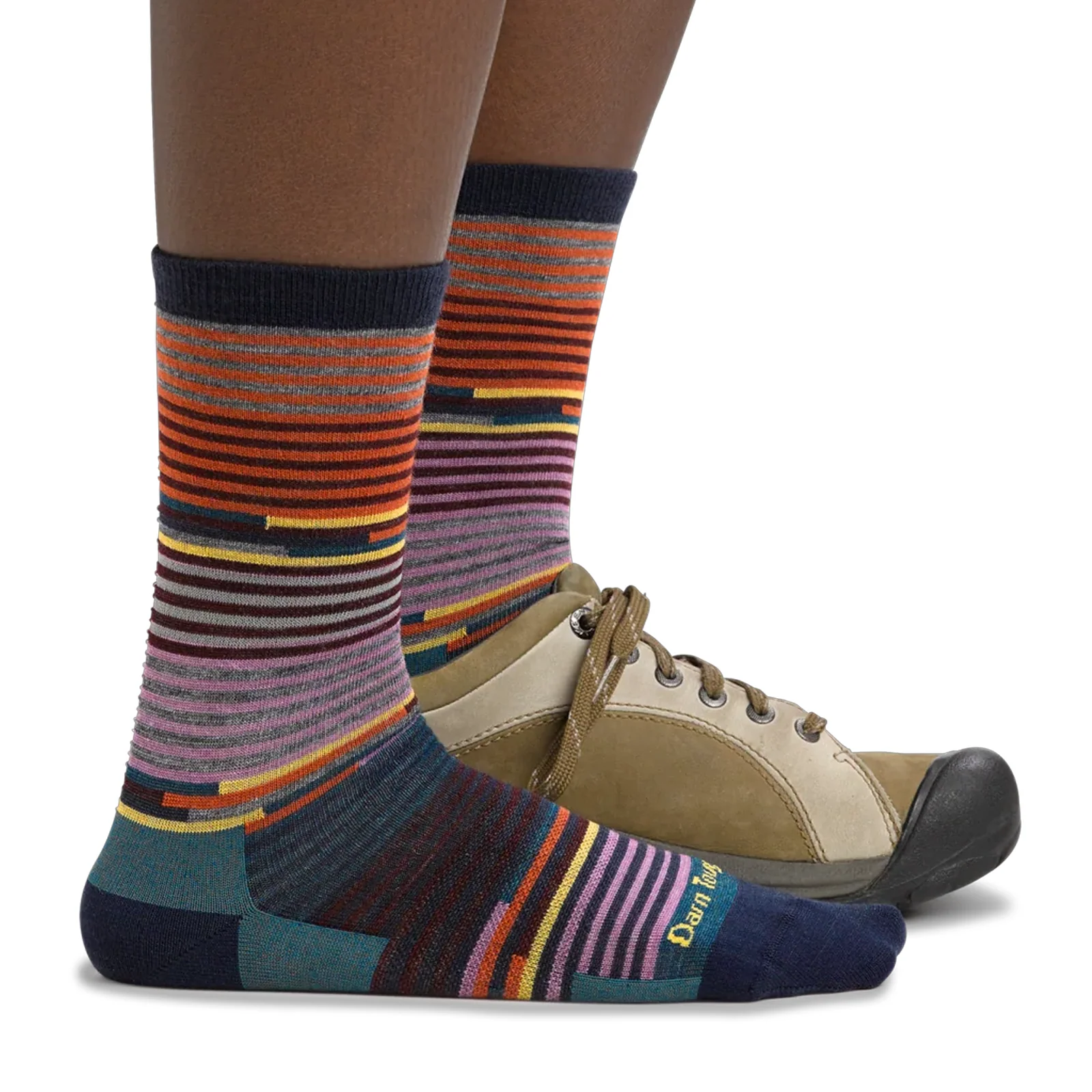 Darn Tough Pixie Lightweight Crew Sock (Women) - Navy - Image 3