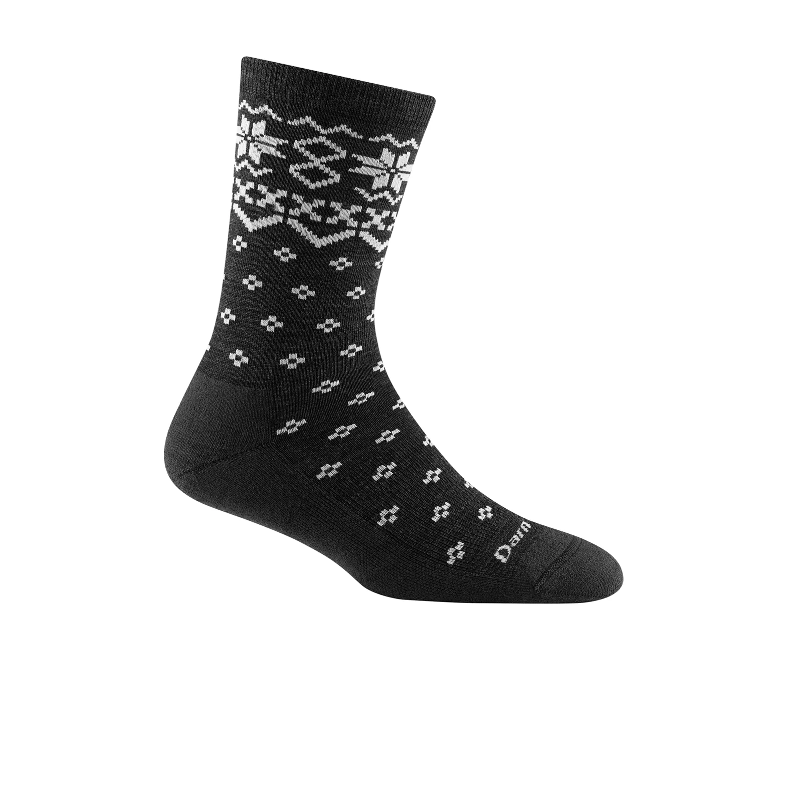 Darn Tough Shetland Lightweight Cushion Crew Sock (Women) - Charcoal