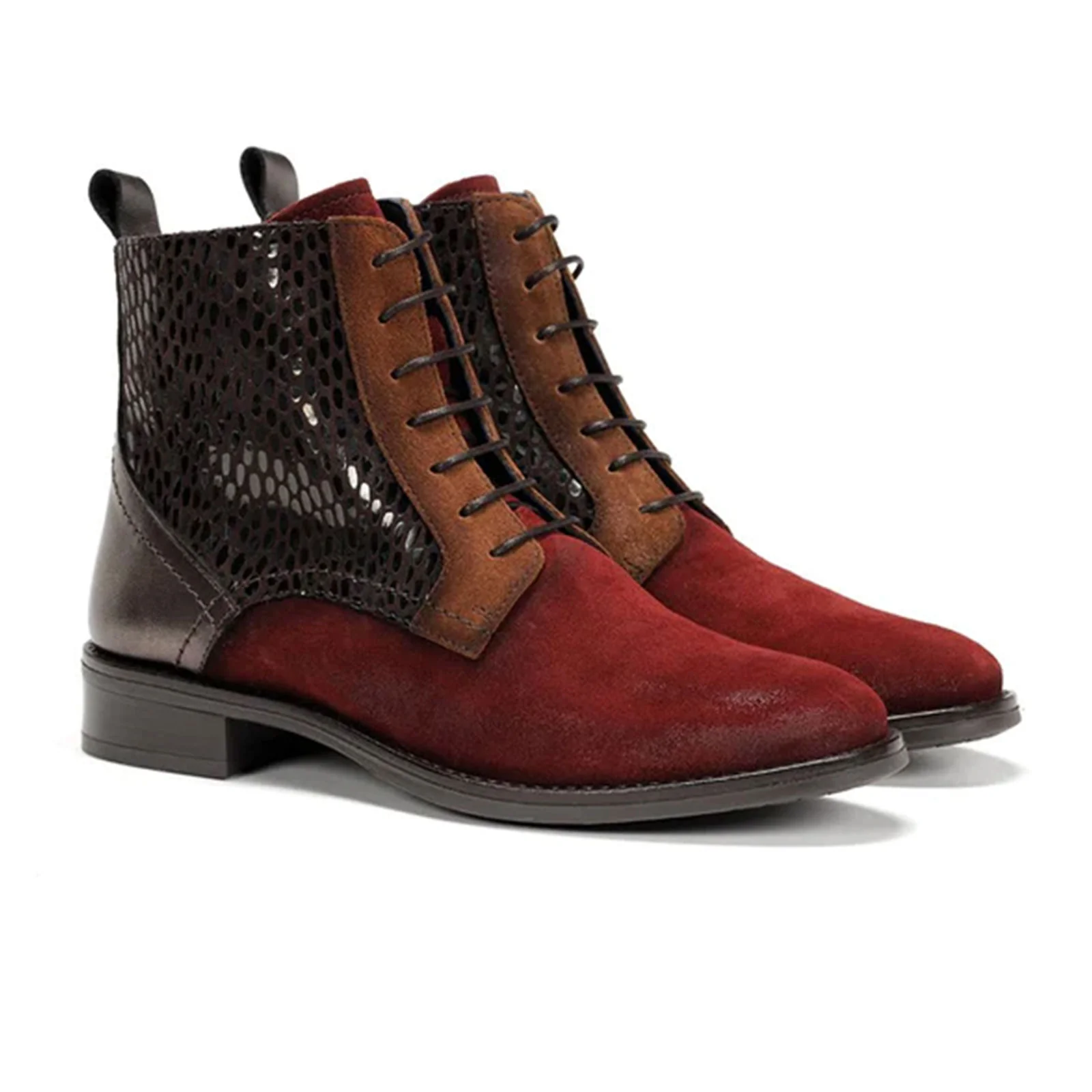 Dorking Harvard D8709 Ankle Boot (Women) - Brick - Image 4