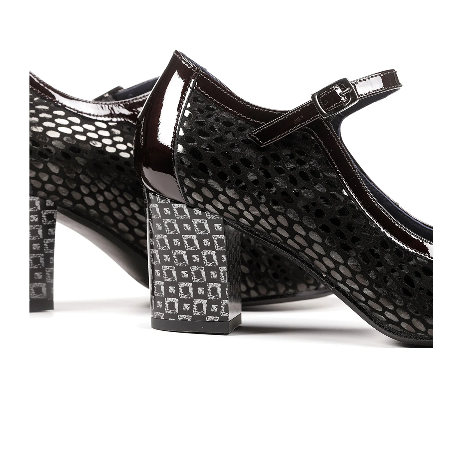 Dorking Rodin D8669 Heeled Mary Jane (Women) - Black/Bronze - Image 4