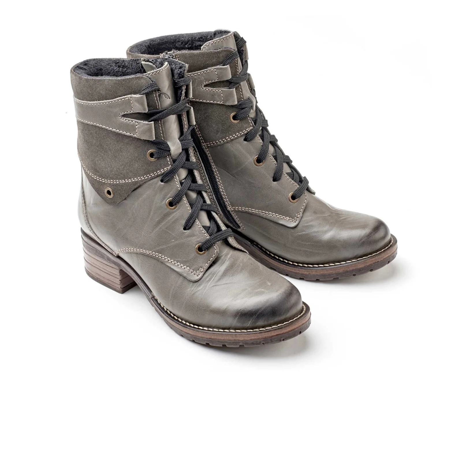 Dromedaris Kara Suede Mid Boot (Women) - Slate - Image 4