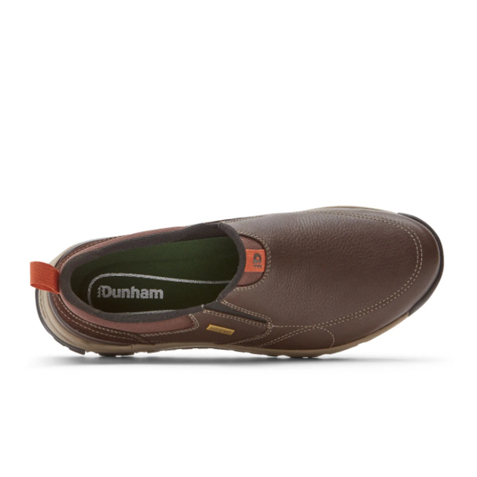 Dunham Glastonbury Slip On (Men) - Brown Leather - Image 3
