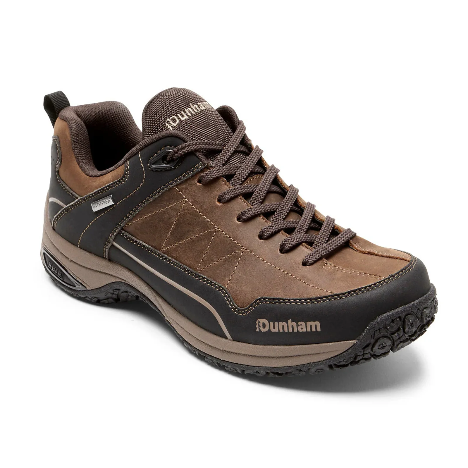 Dunham Ludlow Cloud Plus Lace Up (Men) - Brown/Black - Image 3