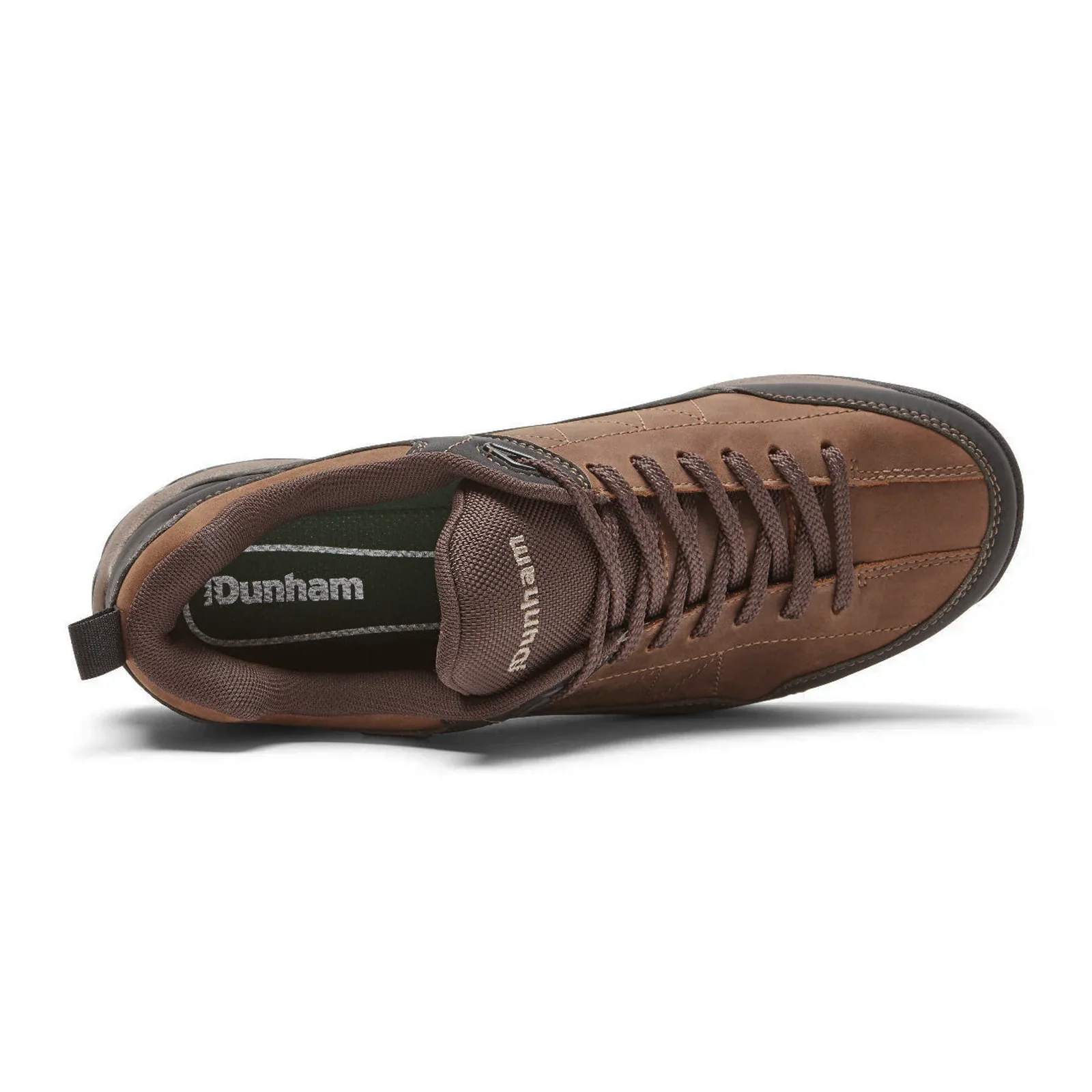 Dunham Ludlow Cloud Plus Lace Up (Men) - Brown/Black - Image 4