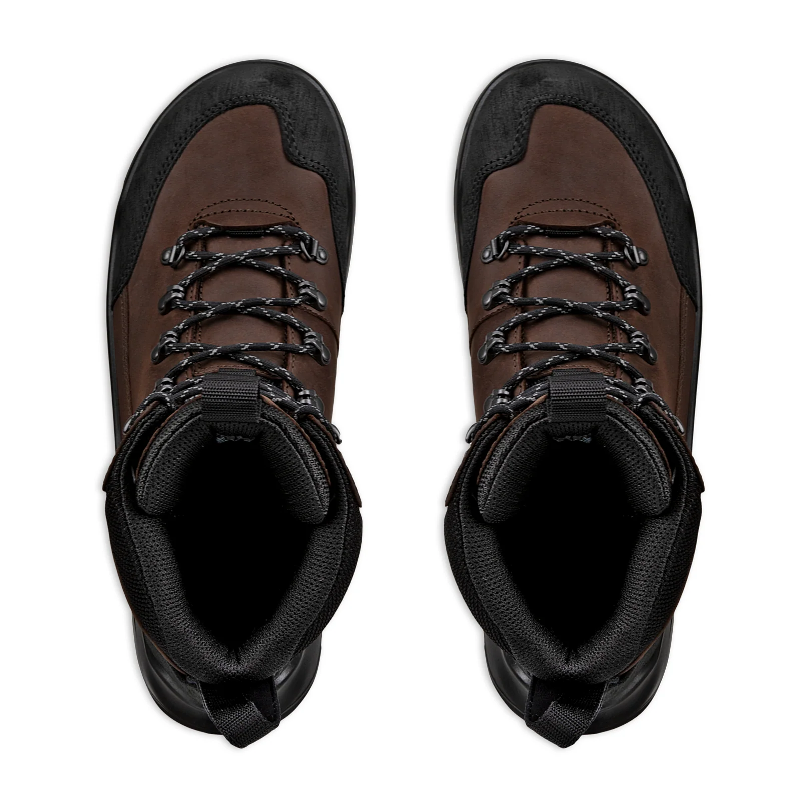 ECCO Offroad Waterproof High Hiking Boot (Men) - Black/Mocha - Image 5