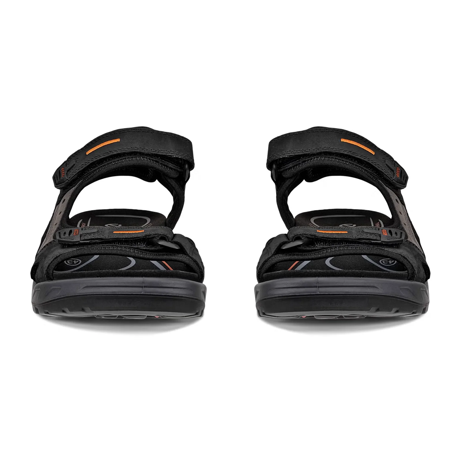 ECCO Yucatan Active Sandal (Men) - Black/Mole/Black - Image 4