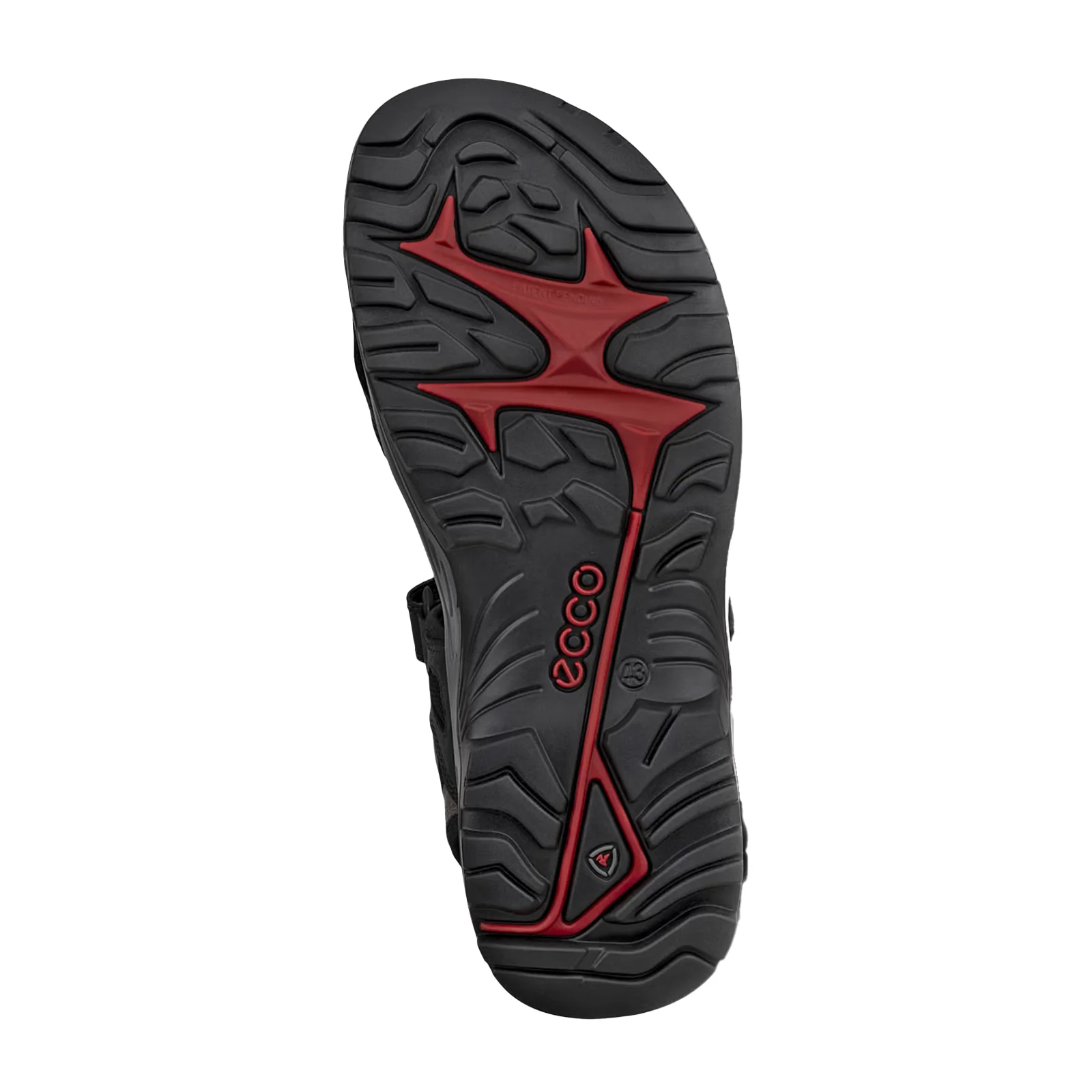 ECCO Yucatan Active Sandal (Men) - Black/Mole/Black - Image 6