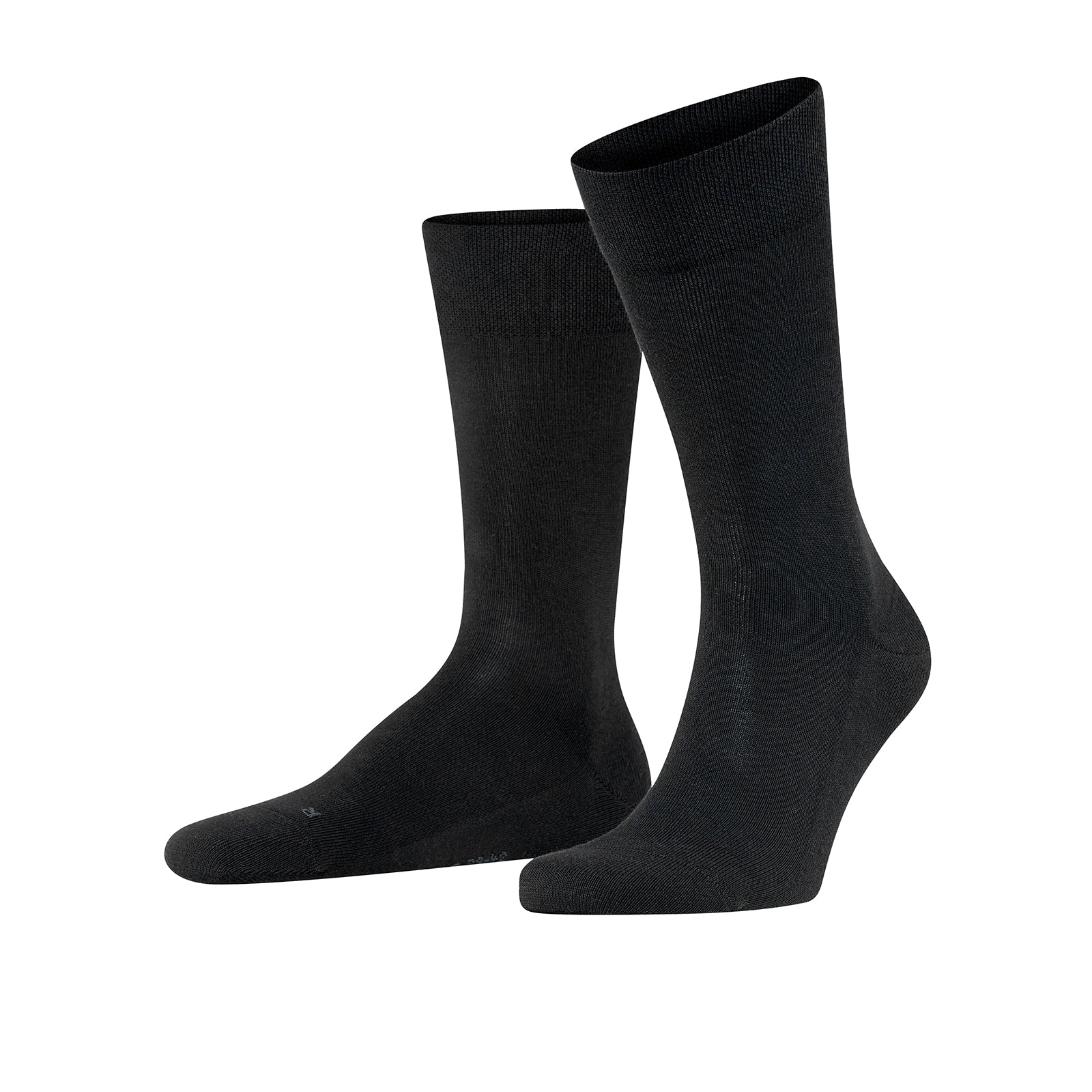 Falke Sensitive London Crew Sock (Men) - Black - Image 2