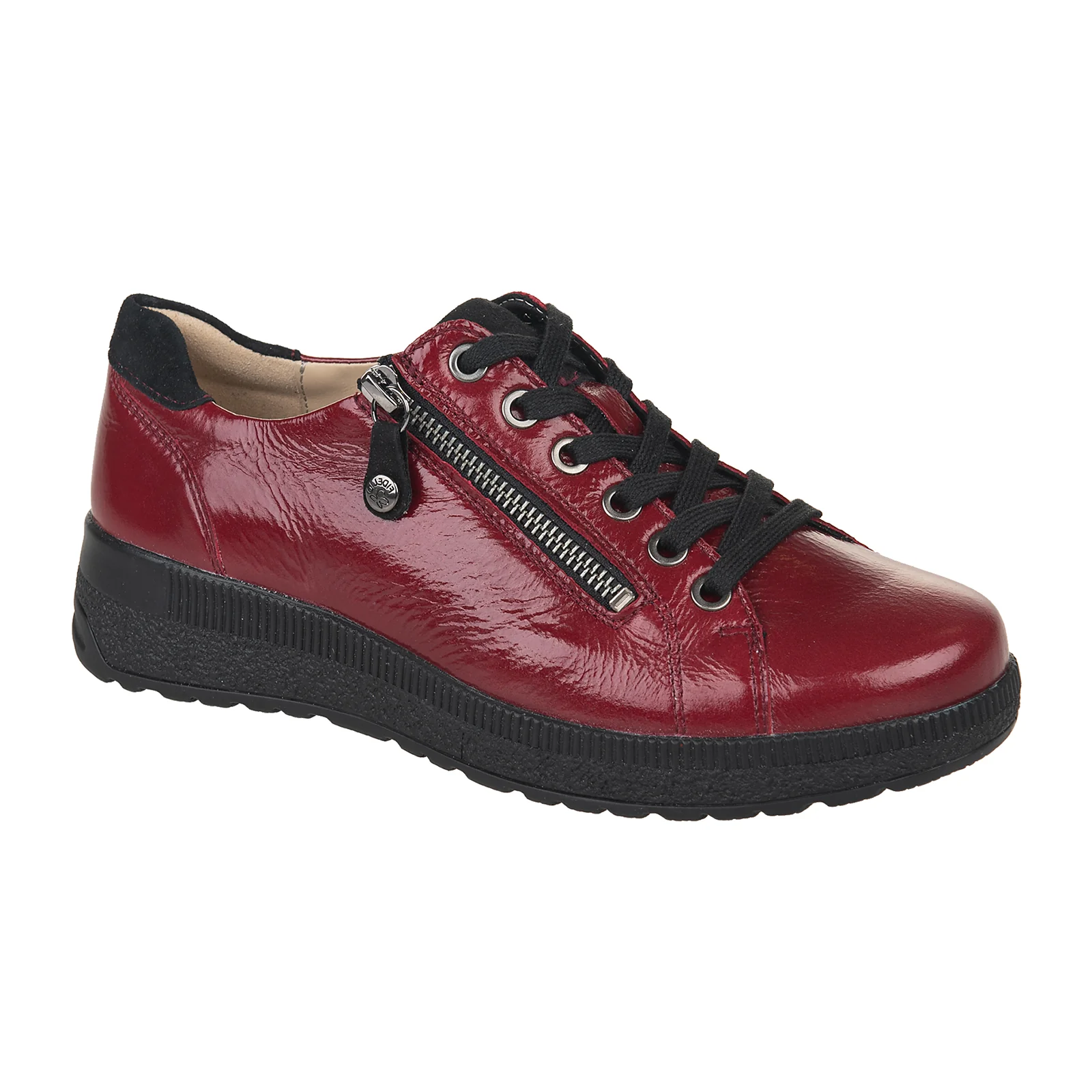 Fidelio Tuva Sneaker (Women) - Bordo Patent