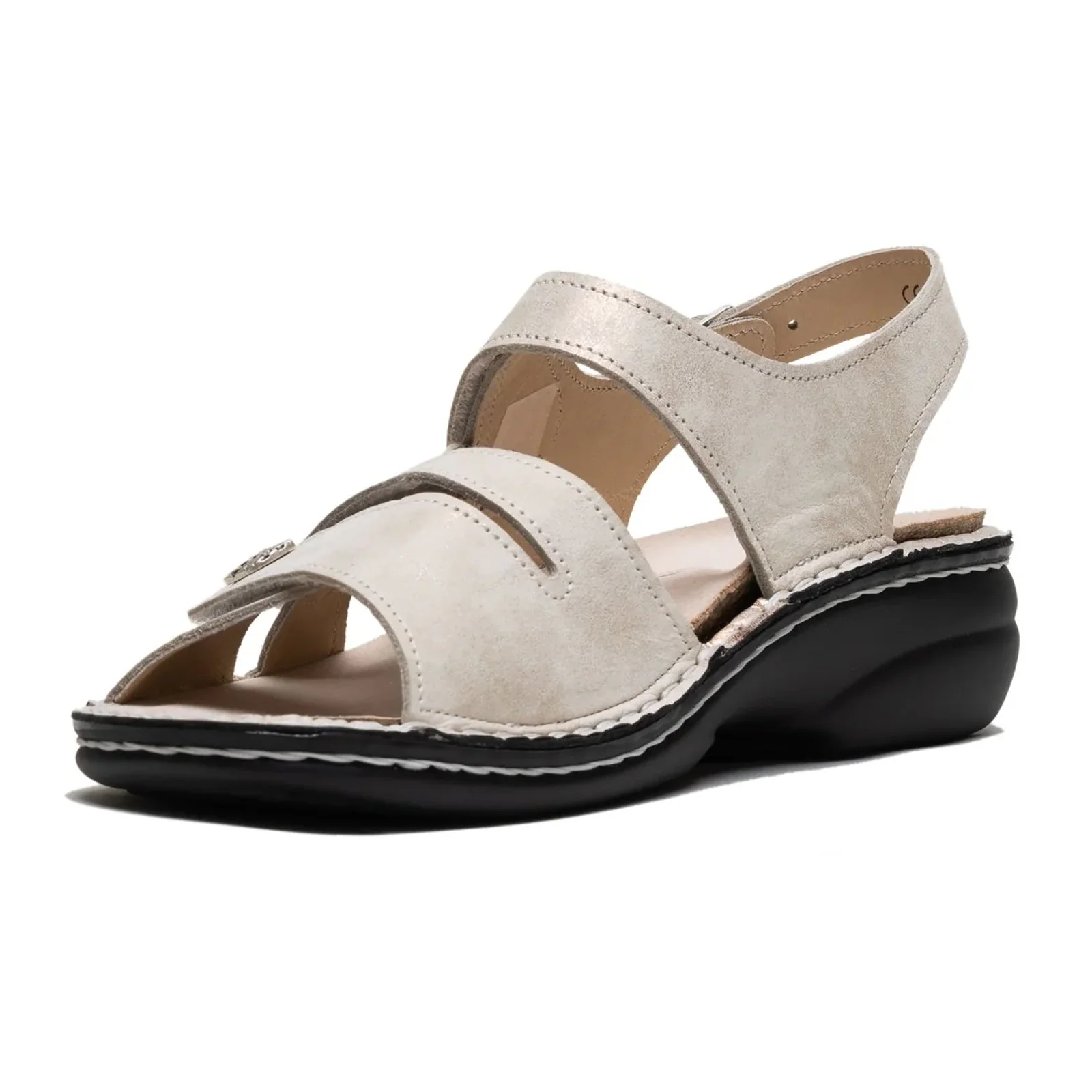 Finn Comfort Gomera-S Backstrap Sandal (Women) - Champagne Nuvola - Image 2