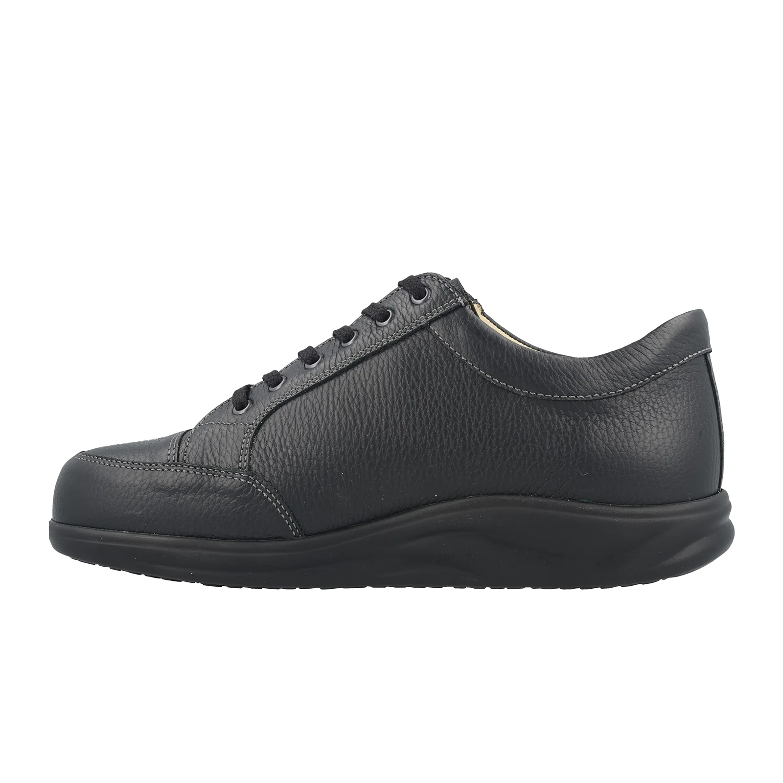 Finn Comfort Huelva Lace Up (Men) - Black Bison - Image 2