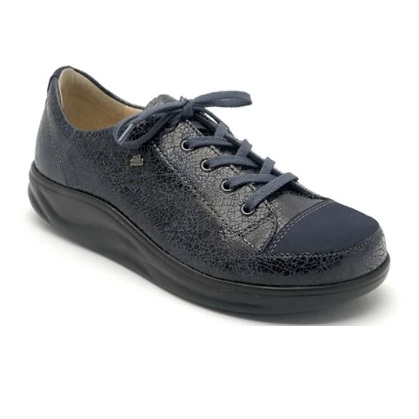 Finn Comfort Ikebukuro Lace Up (Women) - Indigo Break/Piuma - Image 2