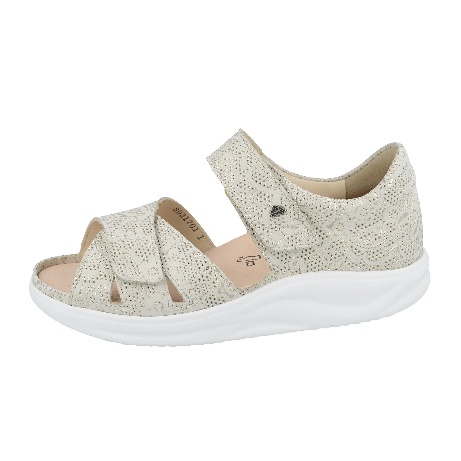 Finn Comfort Makuhari Backstrap Sandal (Women) - Champagne Garden - Image 2