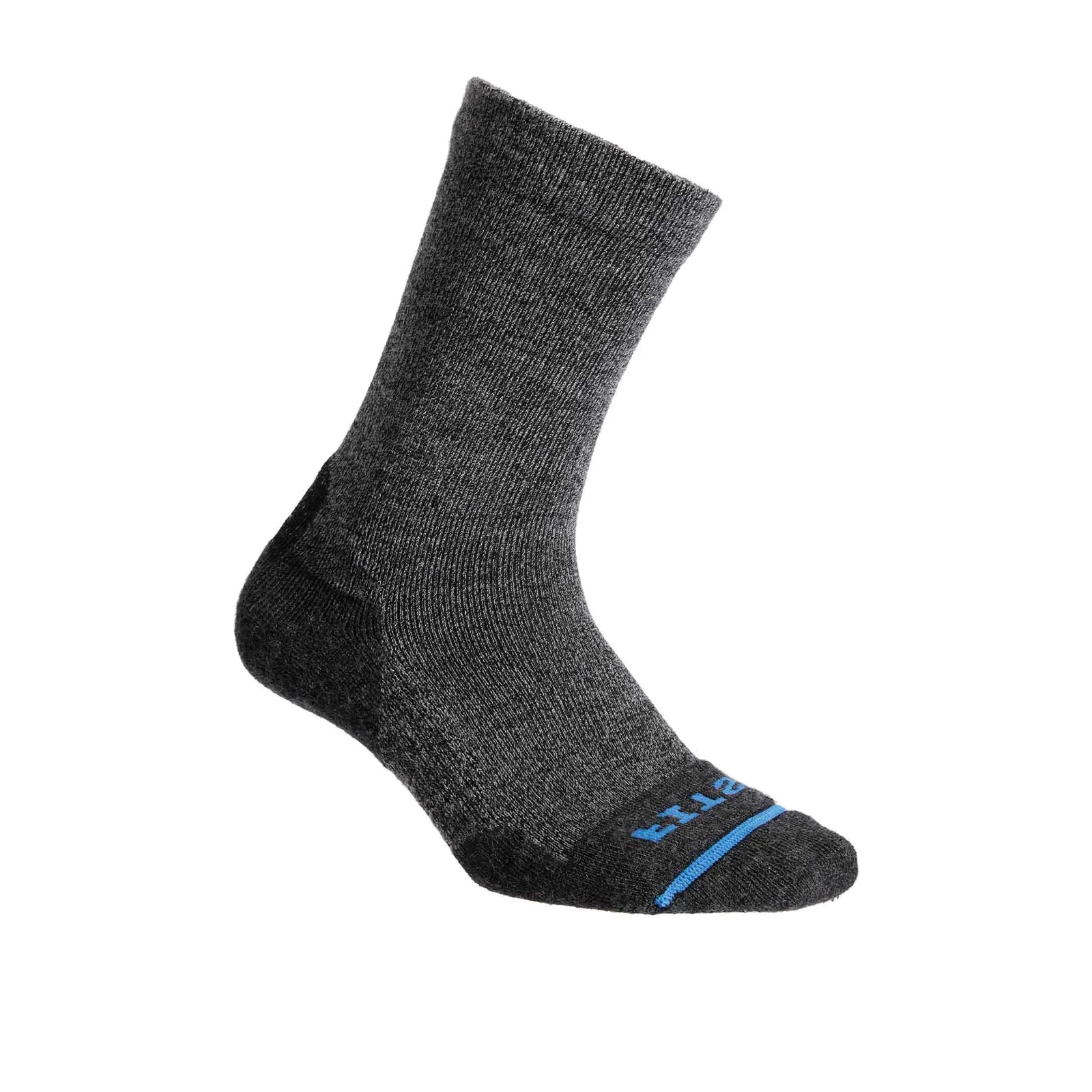 FITS F1002 Light Cushion Hiker Crew Sock (Unisex) - Coal