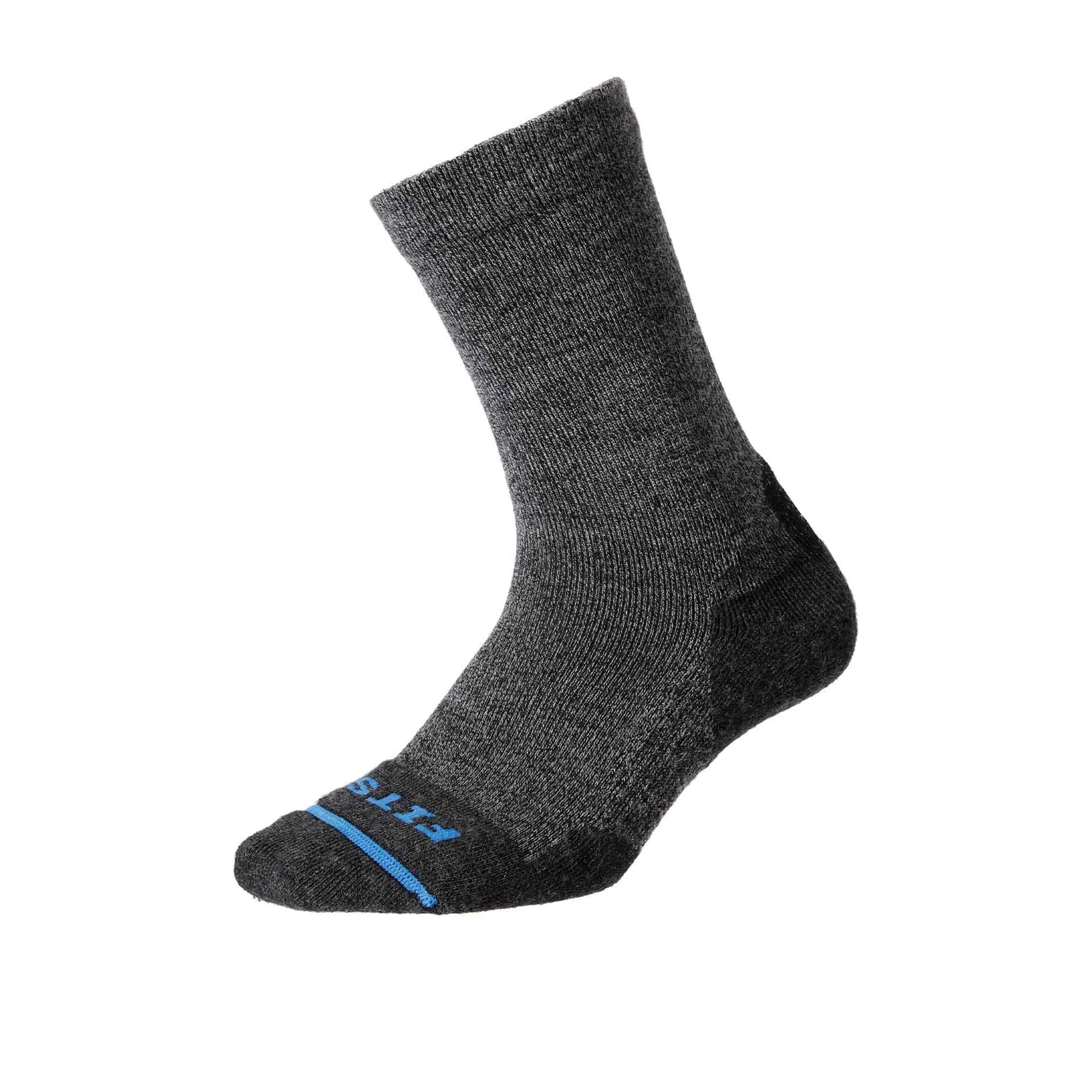 FITS F1002 Light Cushion Hiker Crew Sock (Unisex) - Coal - Image 2