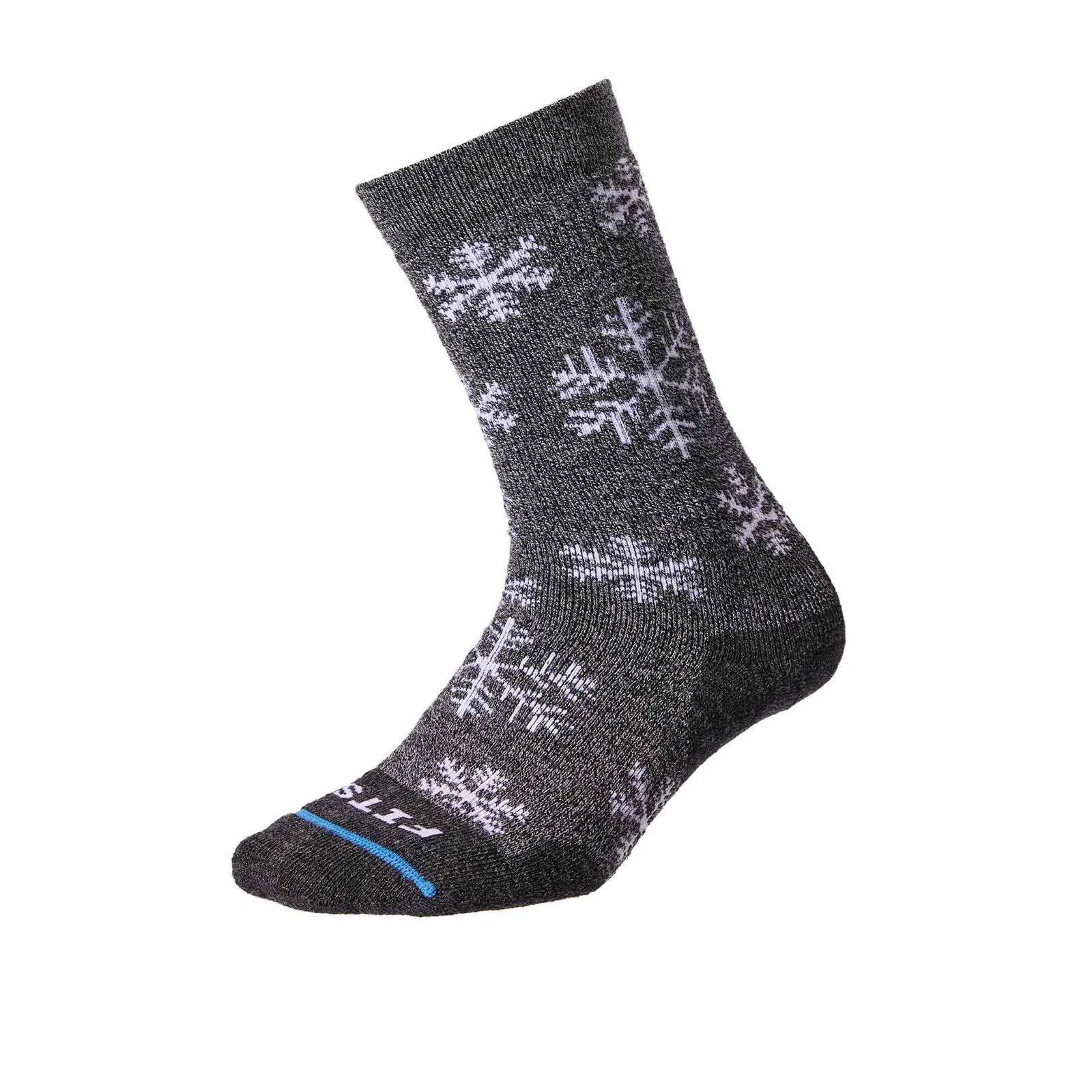 FITS F1017 Aspen Full Cushion Hiker Crew Sock (Unisex) - Coal - Image 2
