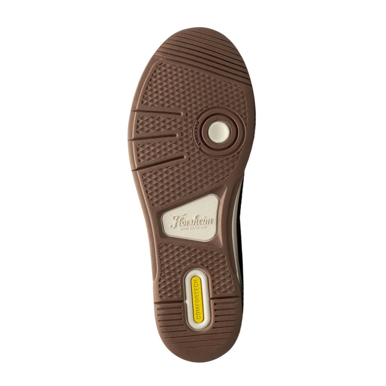 Florsheim Crossover Moc Toe Slip On (Men) - Navy Nubuck/Cognac Milled - Image 4