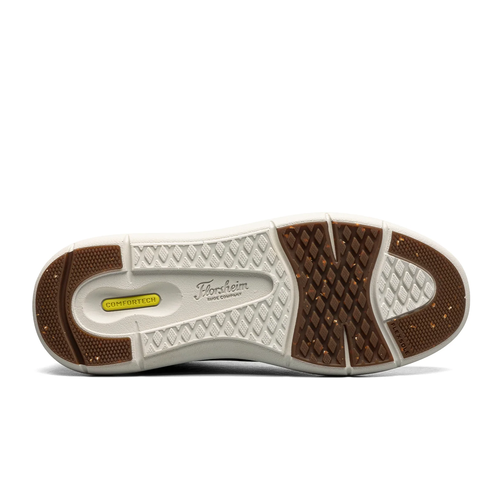 Florsheim Fleet Perf Toe Elastic Lace Sneaker (Men) - Brown - Image 8