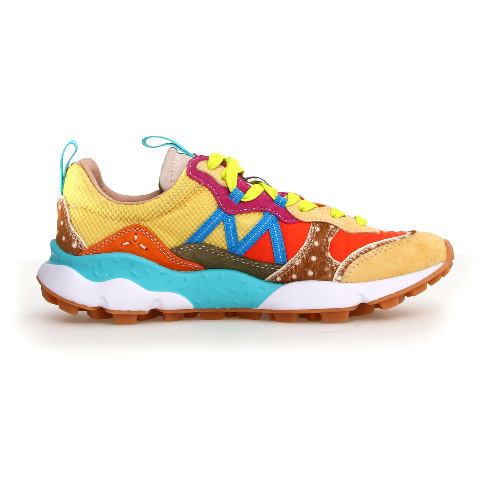 Flower Mountain Lenzan Sneaker (Women) - Salmon/Light Brown - Image 2