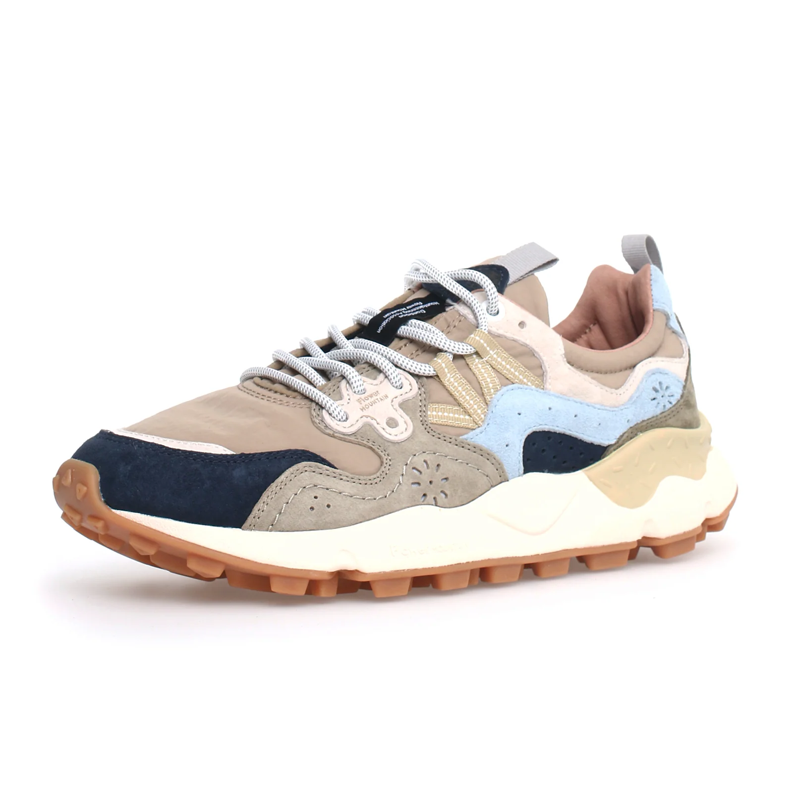 Flower Mountain Yamano 3 Sneaker (Men) - Black/Brown/Army Green - Image 5