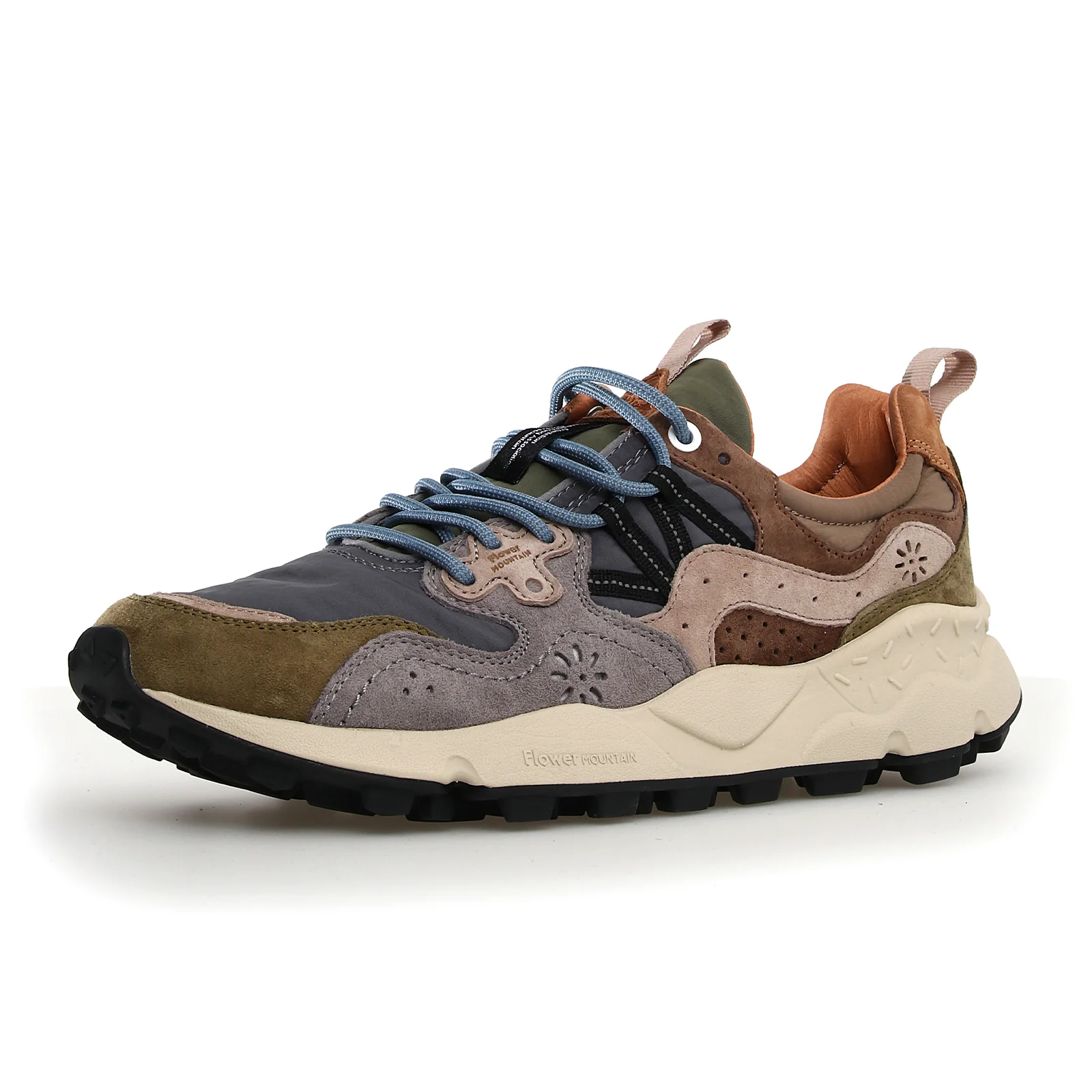 Flower Mountain Yamano 3 Sneaker (Men) - Military Grey/Light Brown - Image 3