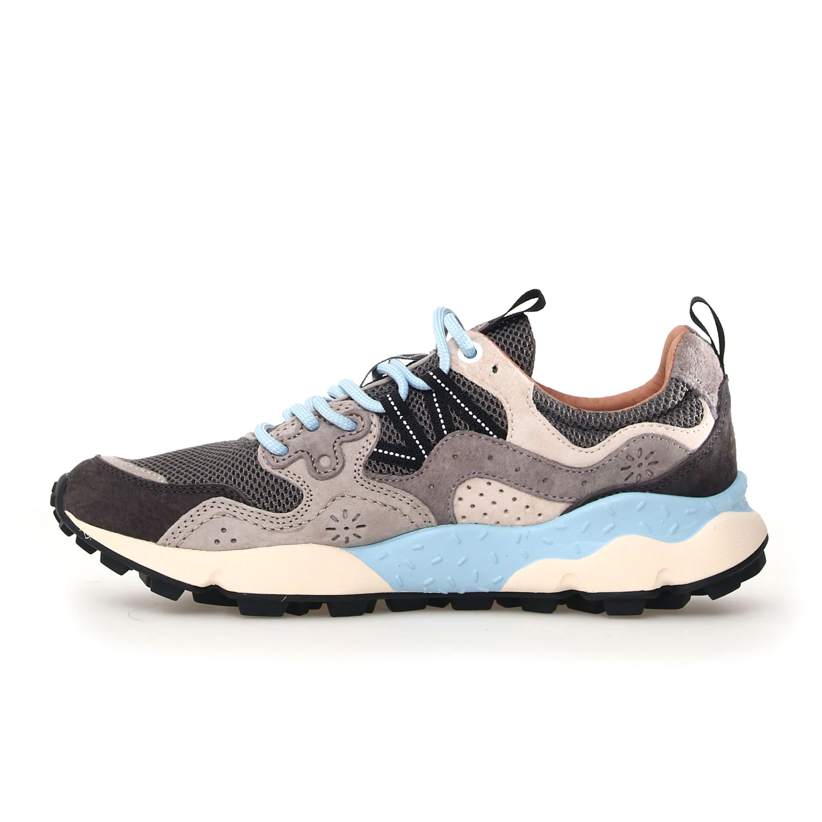 Flower Mountain Yamano 3 Sneaker (Unisex) - Anthracite/Beige - Image 2