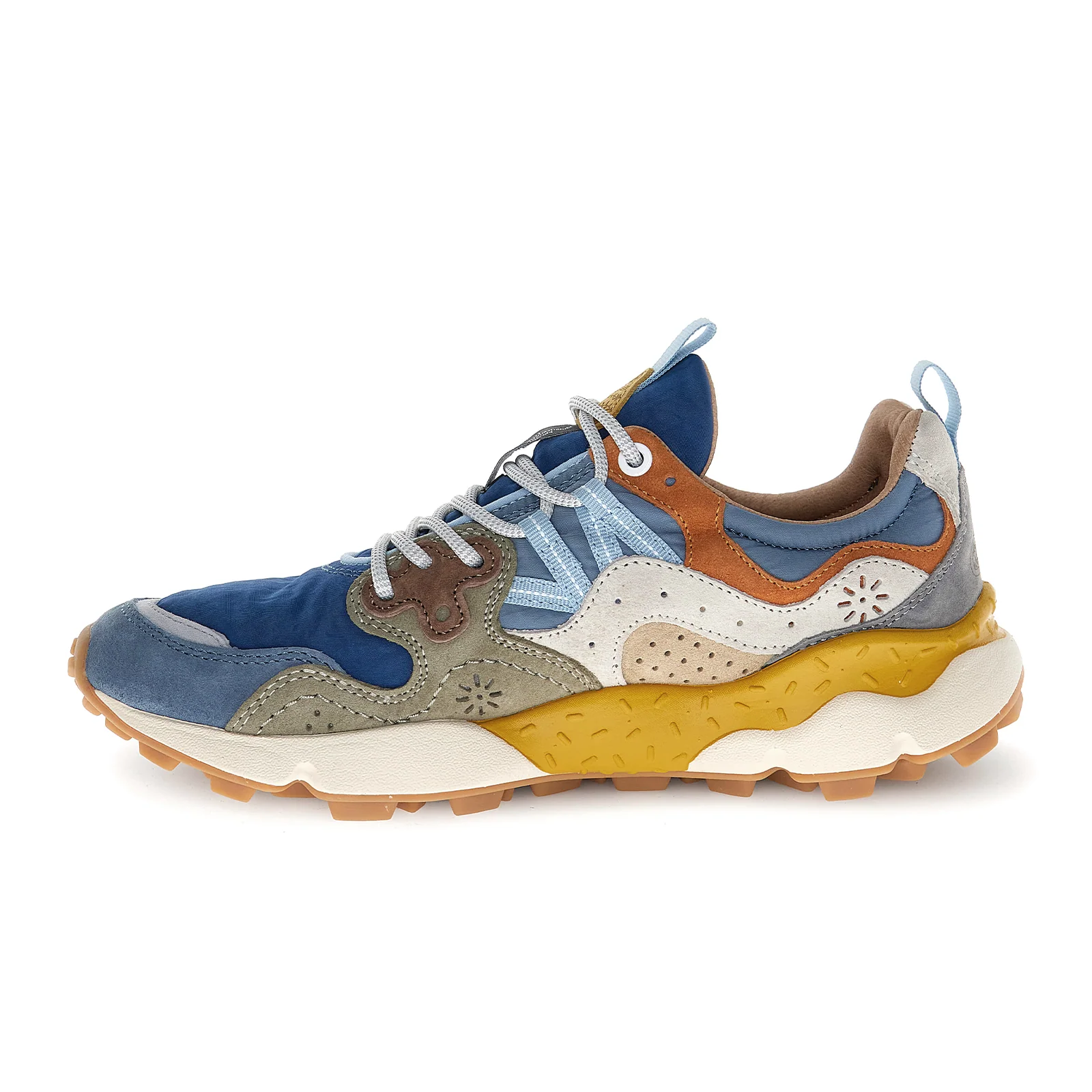 Flower Mountain Yamano 3 Sneaker (Unisex) - Azure/Sage - Image 2
