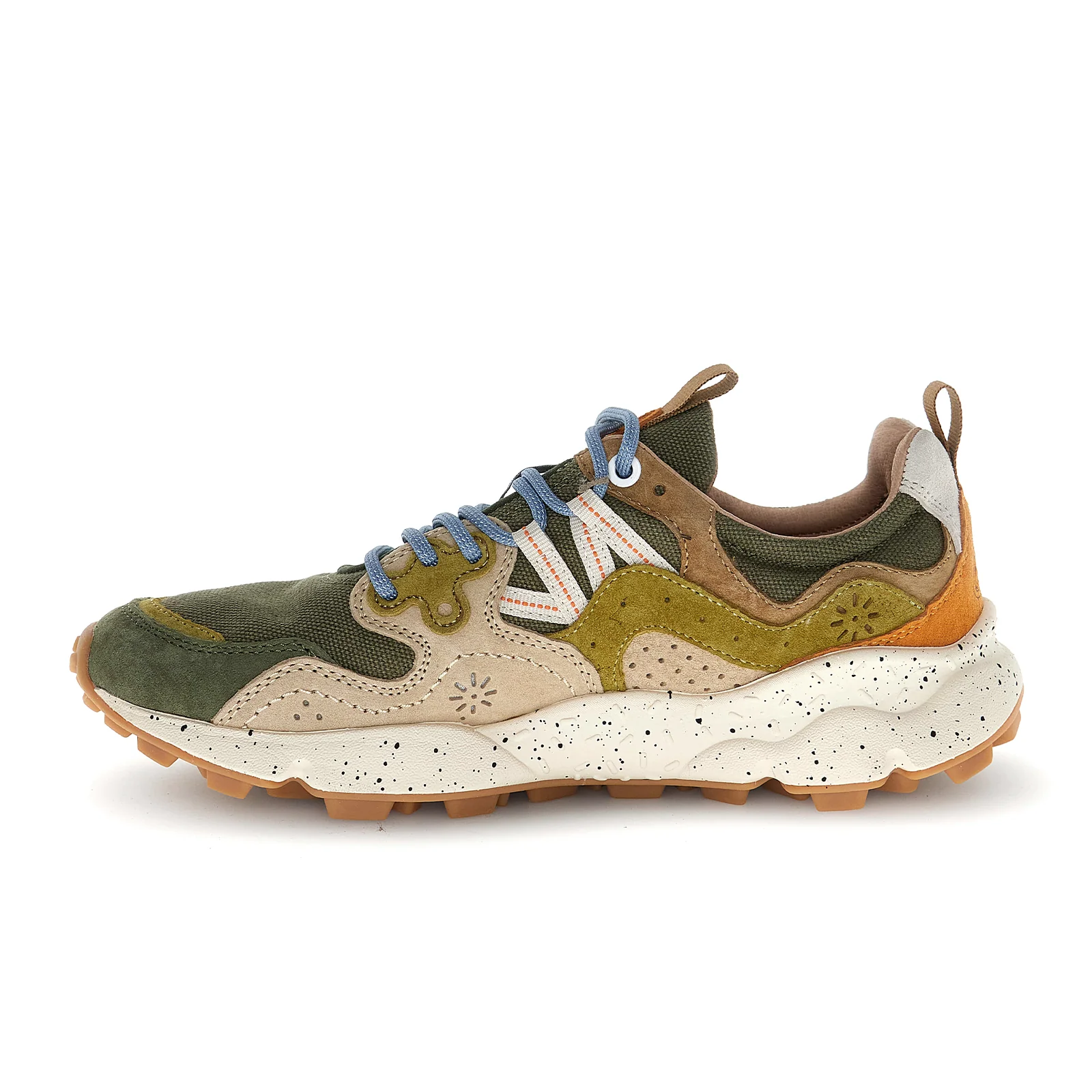 Flower Mountain Yamano 3 Sneaker (Unisex) - Miltary/Taupe - Image 2