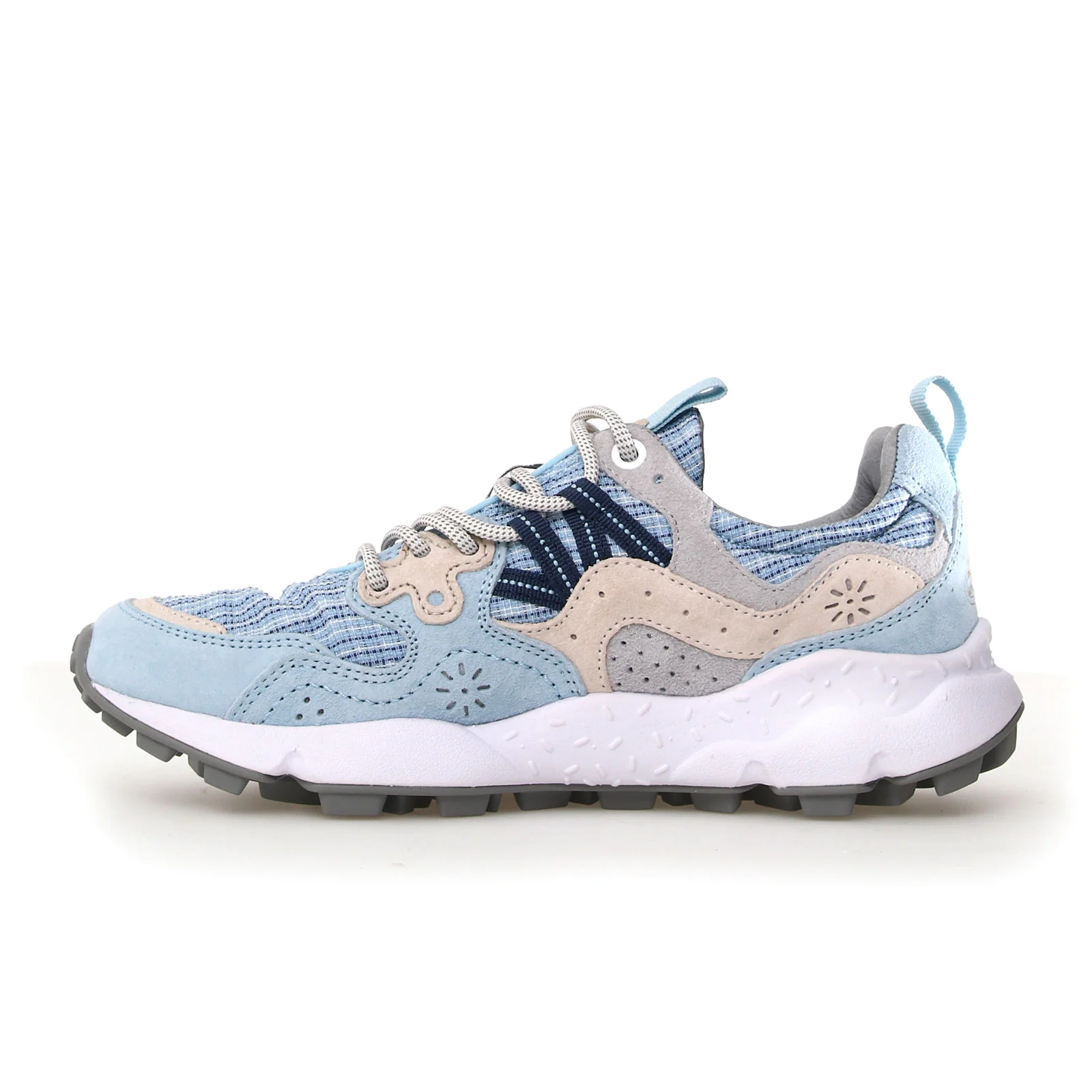Flower Mountain Yamano 3 Sneaker (Women) - Checked Grey/Blue - Image 2