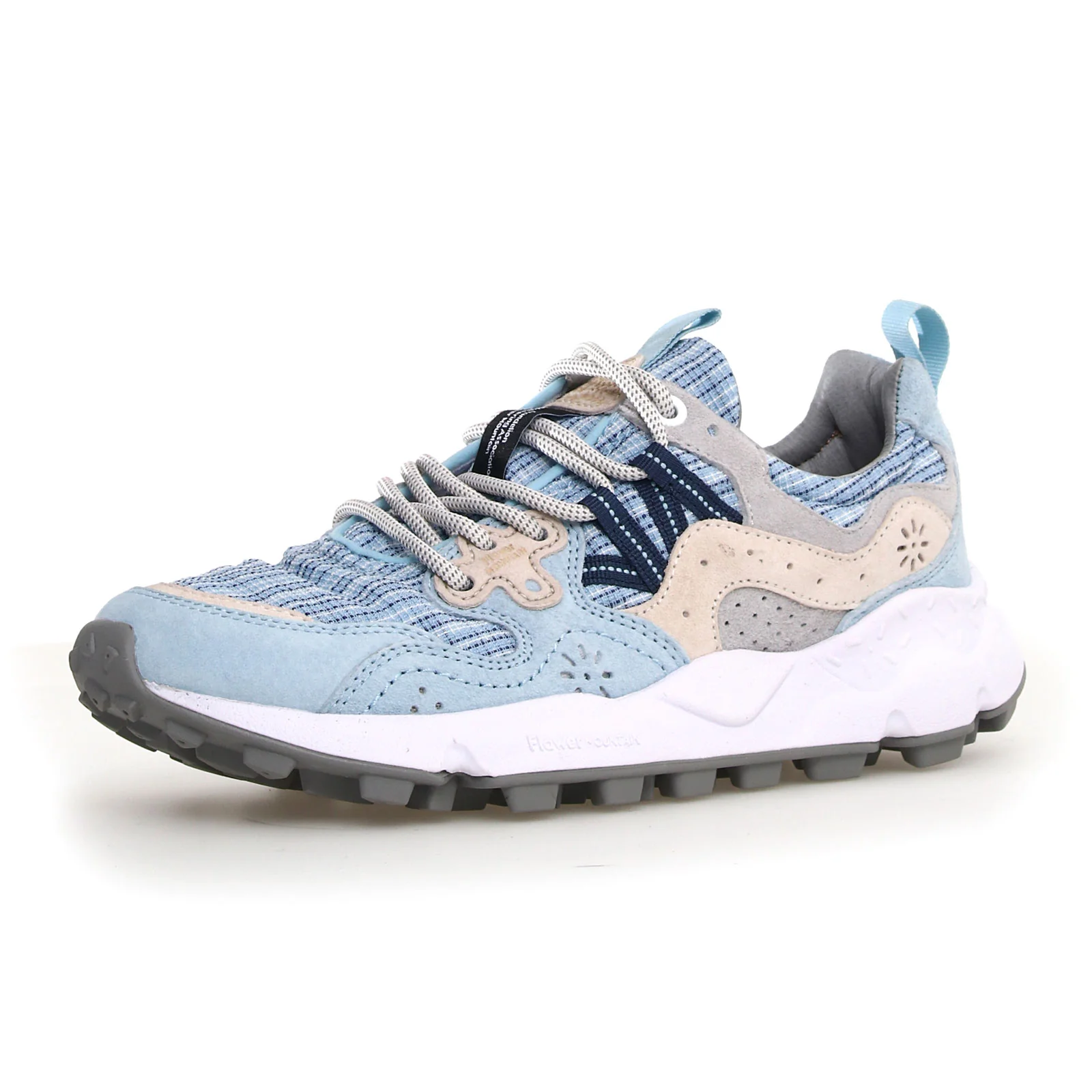 Flower Mountain Yamano 3 Sneaker (Women) - Checked Grey/Blue - Image 3