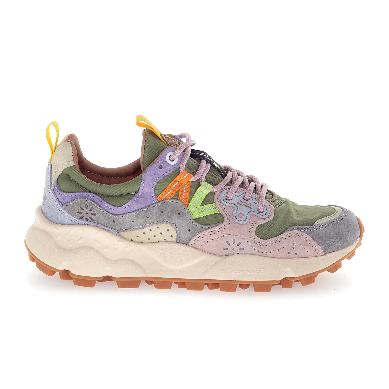 Flower Mountain Yamano 3 Sneaker (Women) - Light Grey/Militare/Cipria