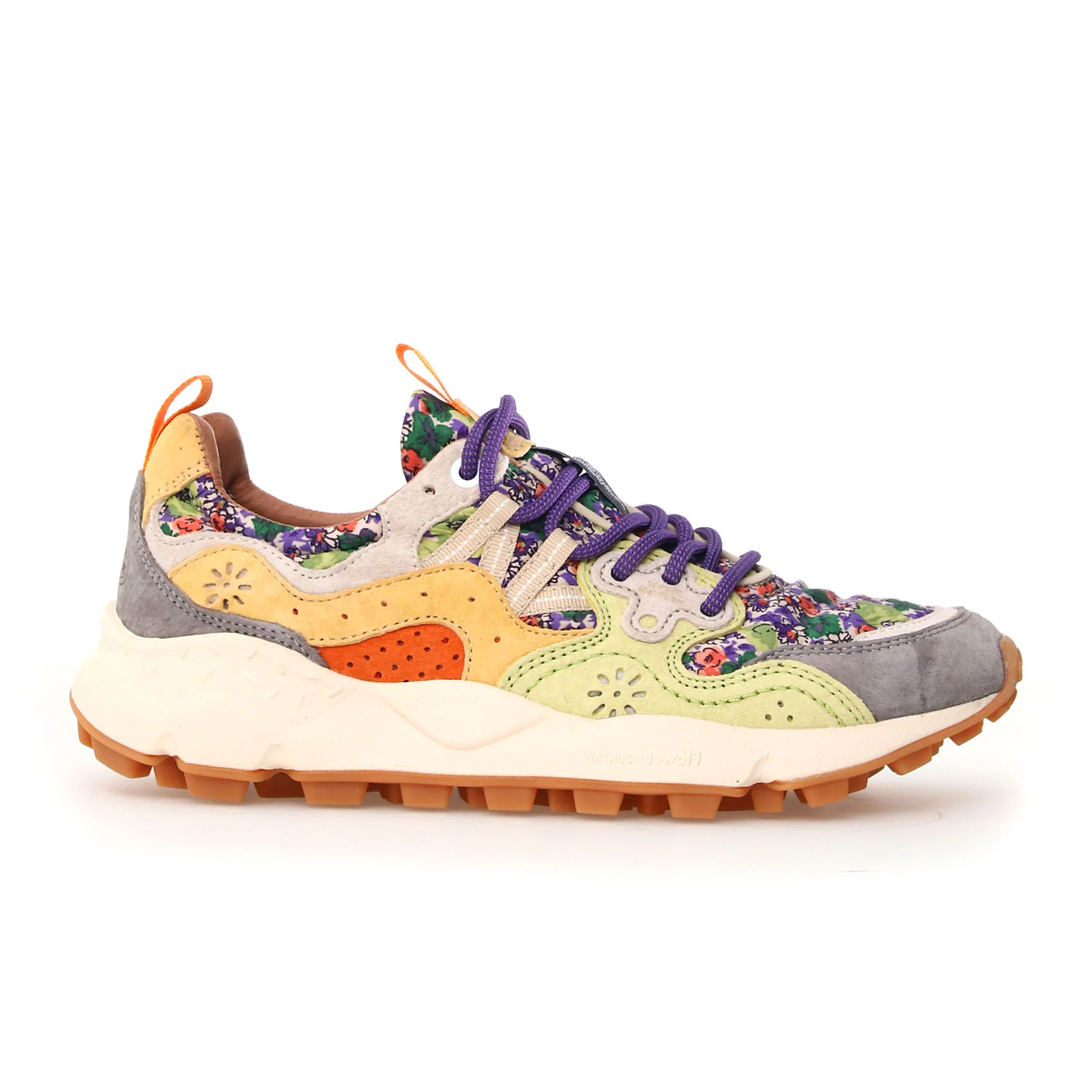 Flower Mountain Yamano 3 Sneaker (Women) - Spring Flowers Grey/Green