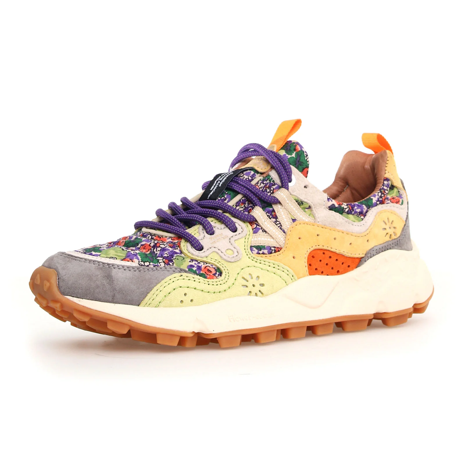Flower Mountain Yamano 3 Sneaker (Women) - Spring Flowers Grey/Green - Image 3