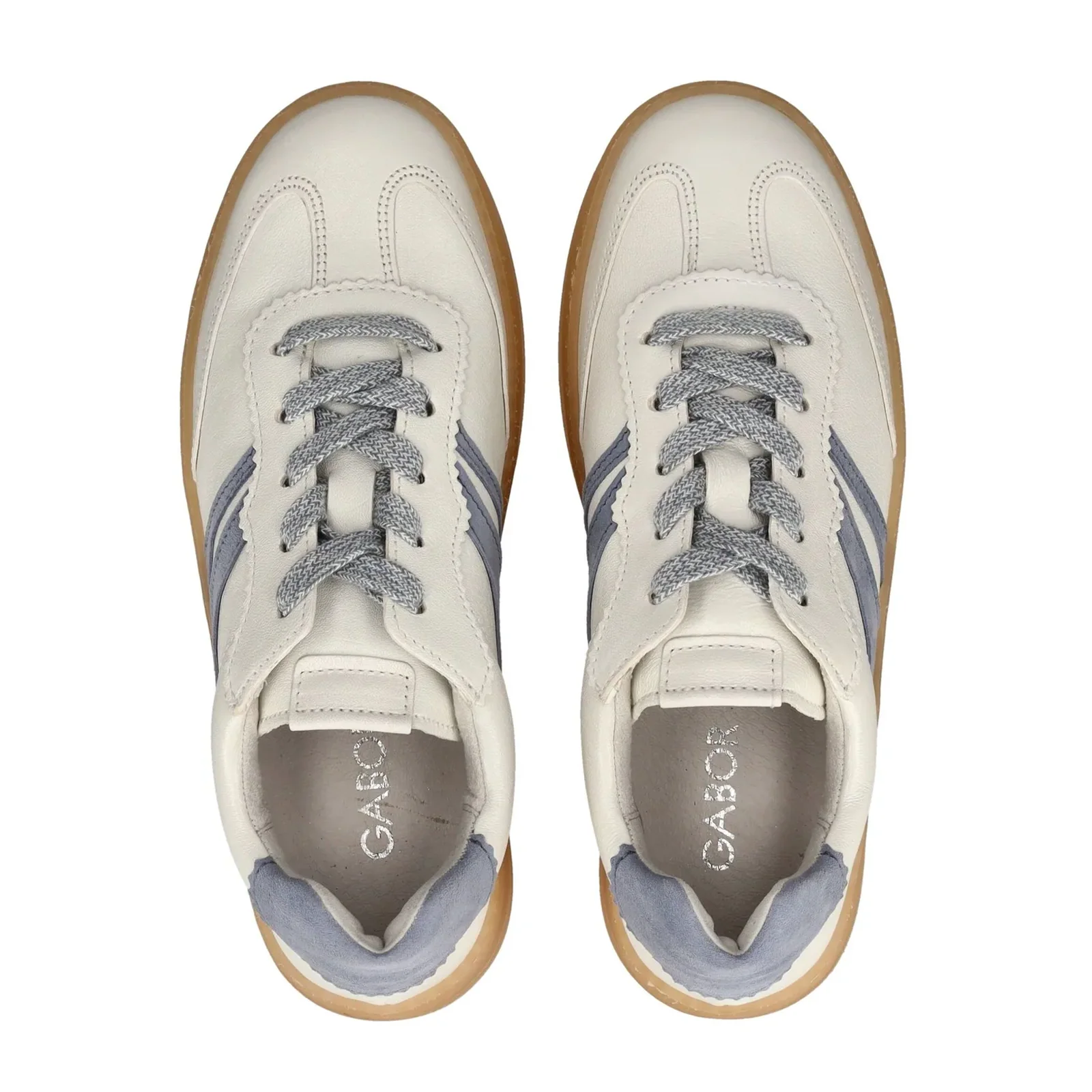 Gabor 475 Sneaker (Women) - White/Blue - Image 5