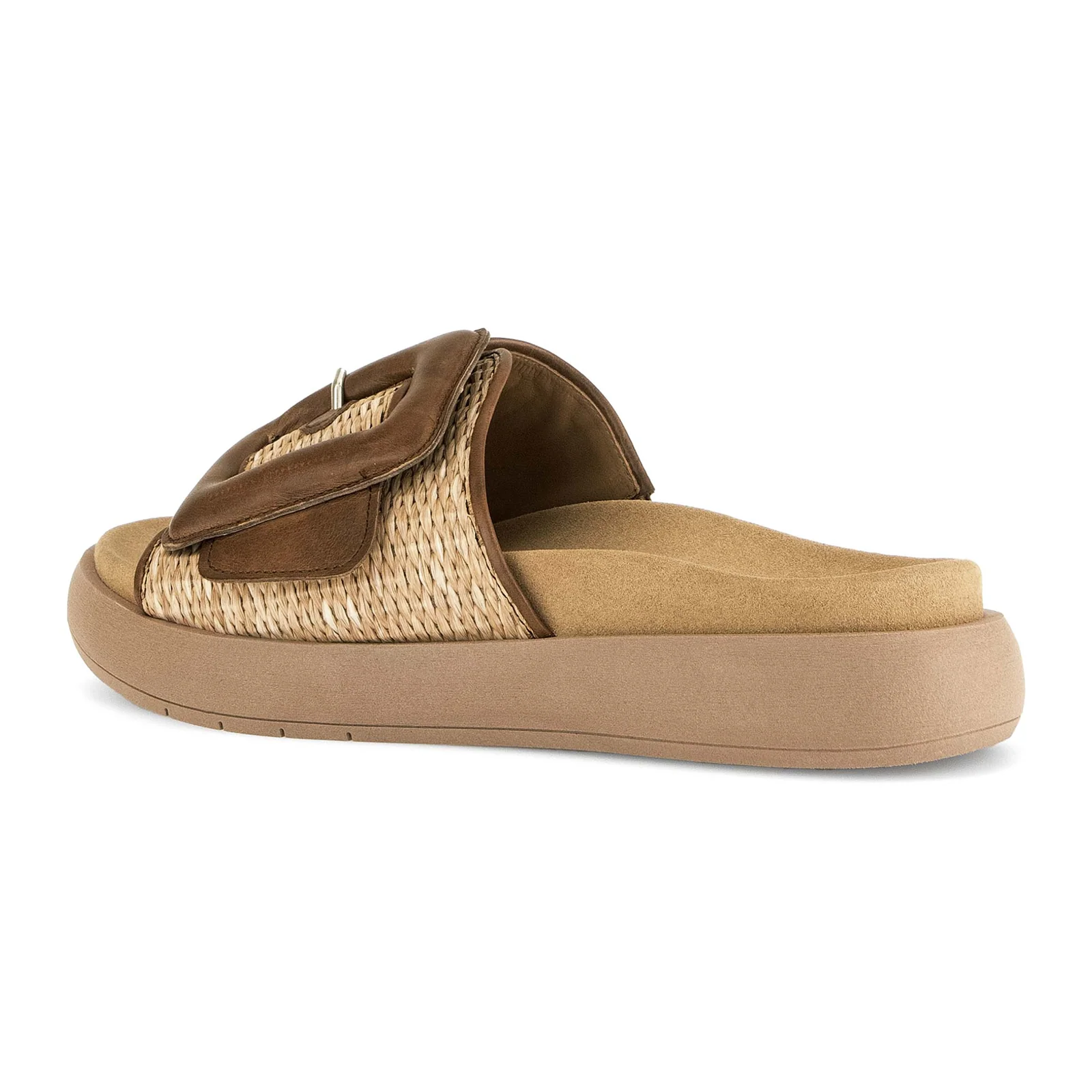 Gabor 754 Buckle Slide (Women) - Raffia - Image 3