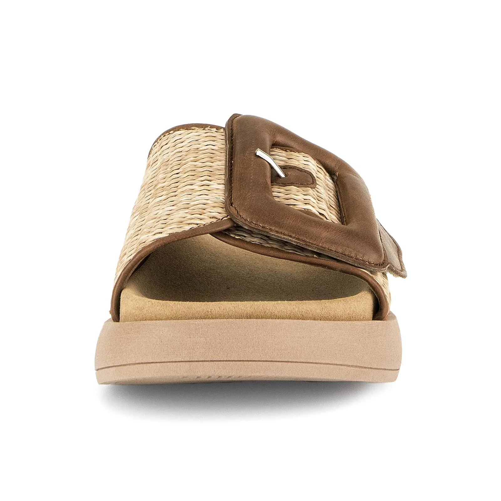 Gabor 754 Buckle Slide (Women) - Raffia - Image 4