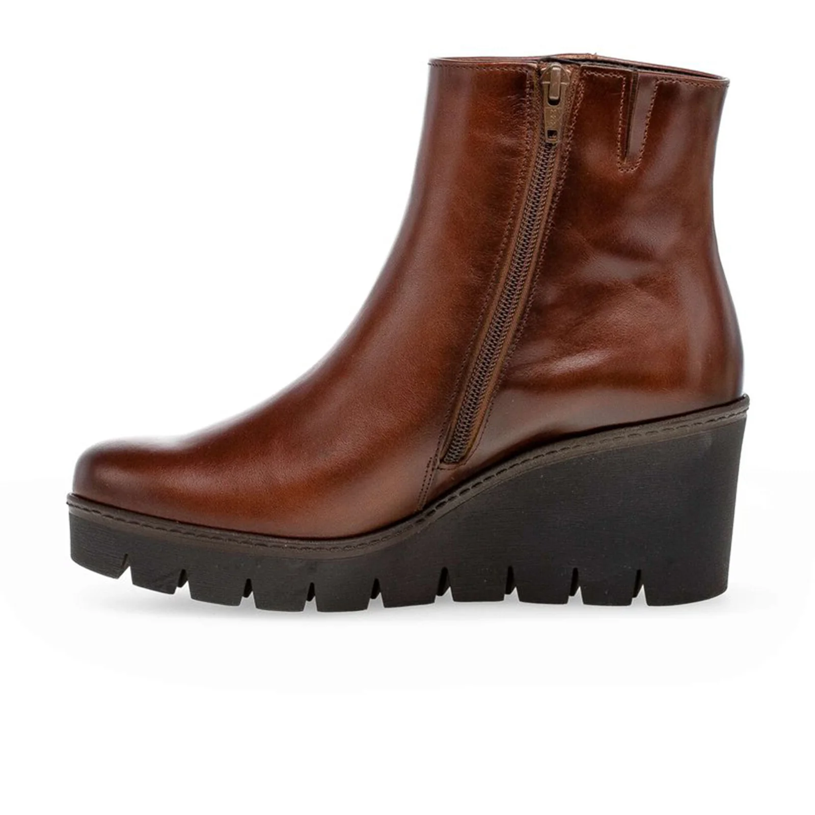 Gabor 780 Wedge Boot (Women) - Jam Nappa - Image 2