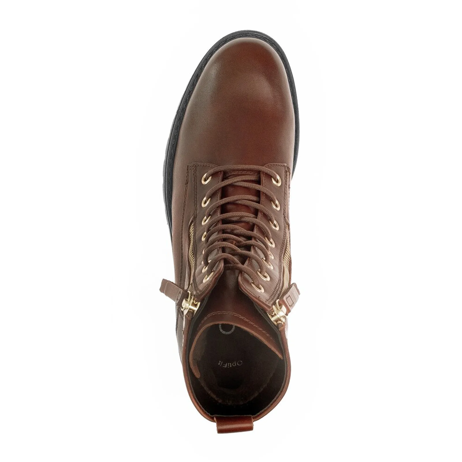 Gabor 785 Zip Combat Boot (Women) - Sattel - Image 4