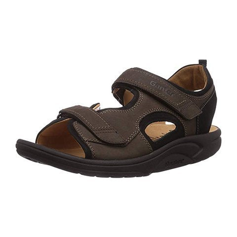 Ganter Gero Backstrap Sandal (Men) - Nut/Black - Image 2